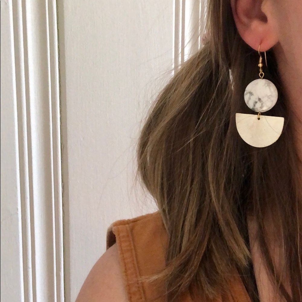 Stone and Nash earrings